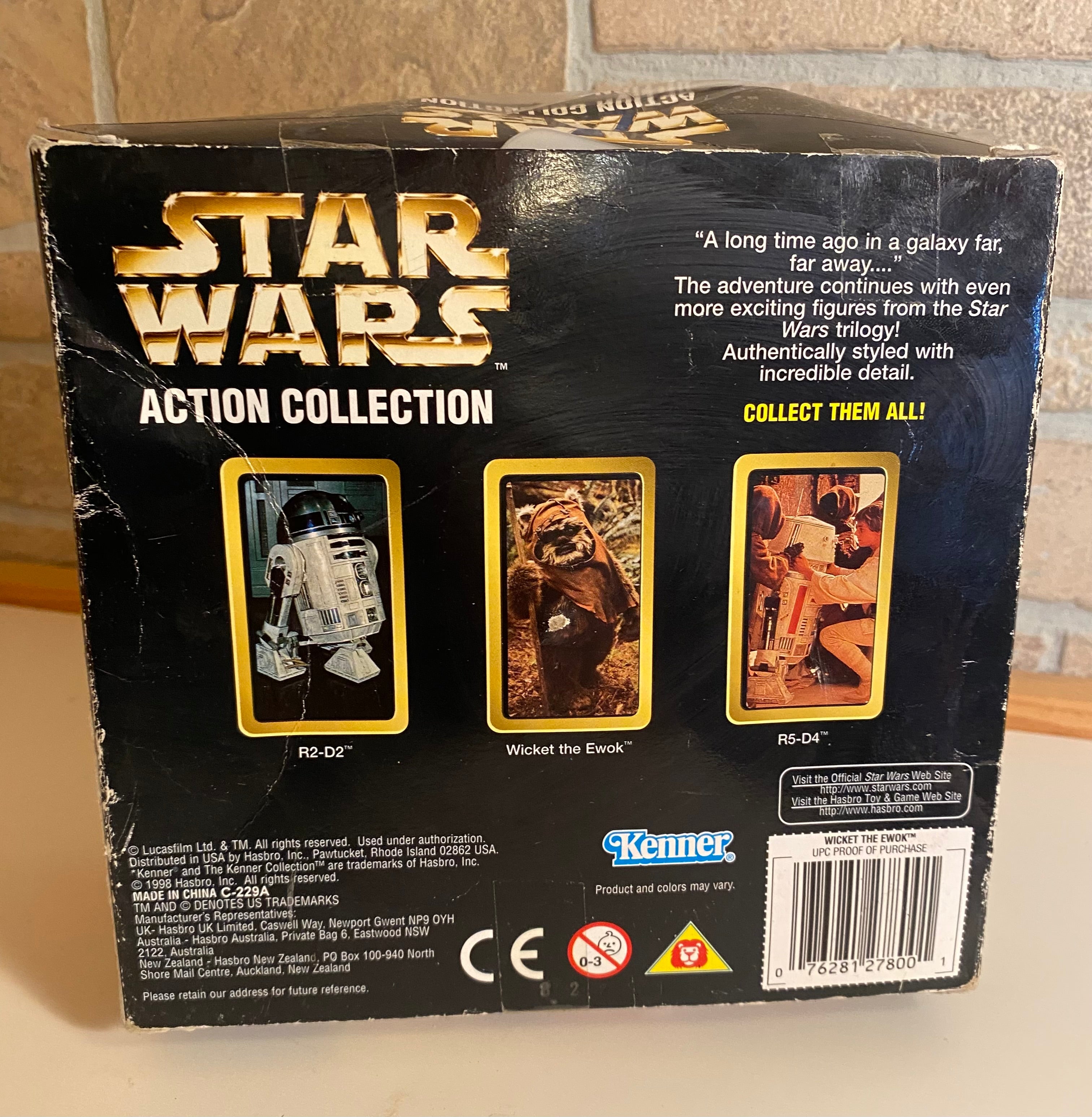 STAR WARS “ Wicket The Ewok” action figure