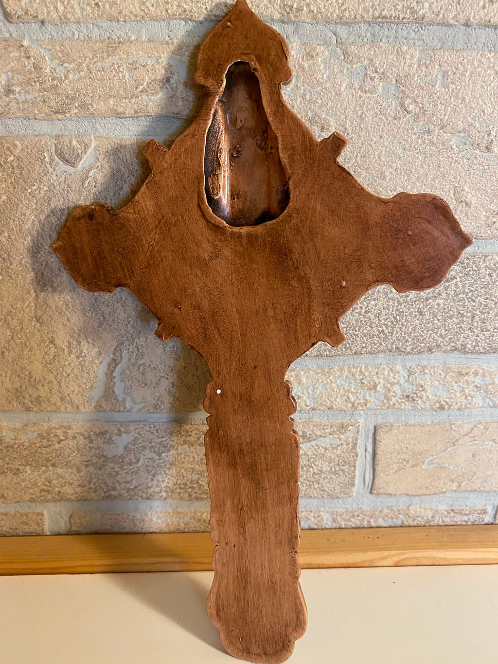Vintage-style hanging Crucifix