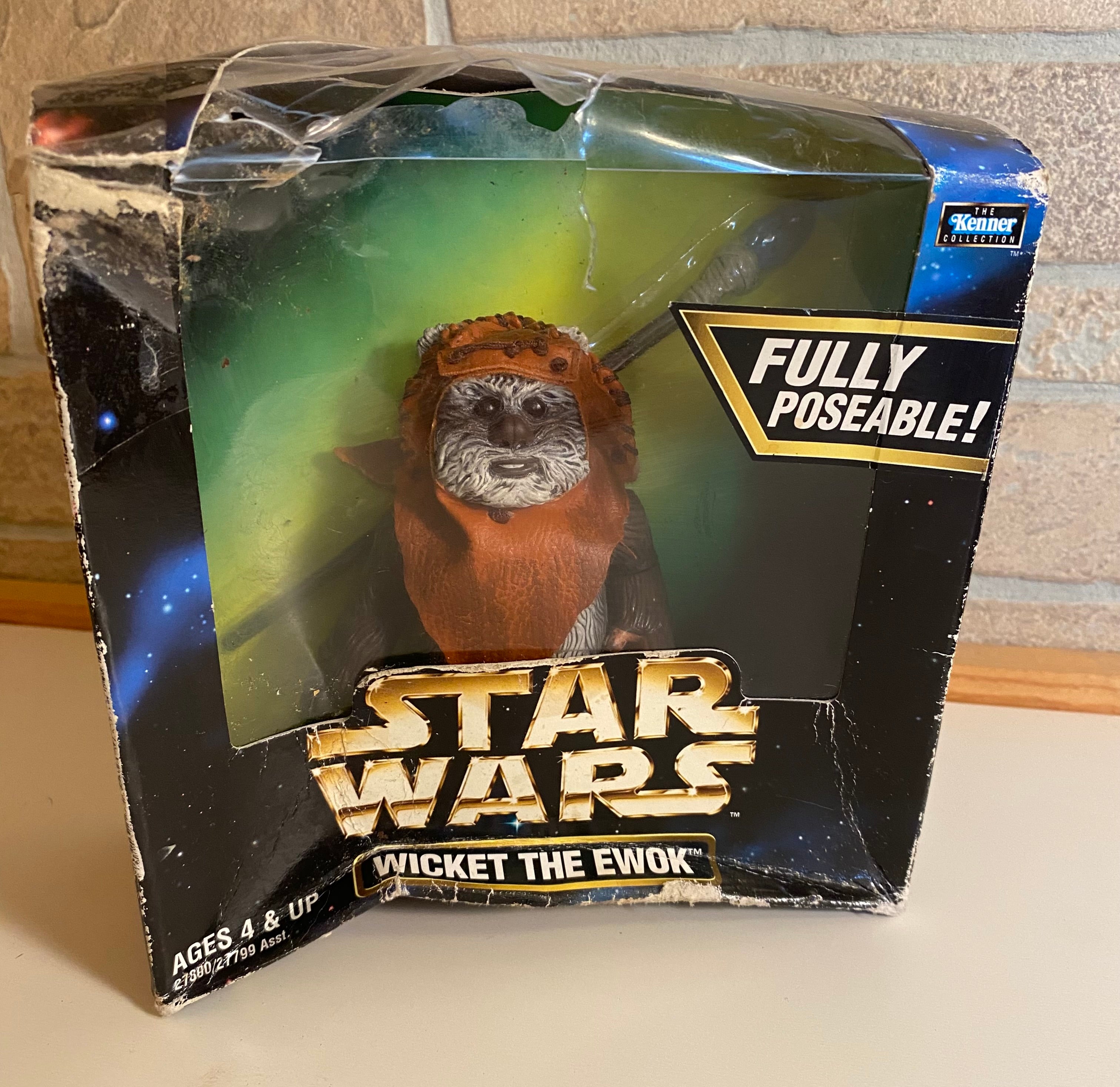 STAR WARS “ Wicket The Ewok” action figure