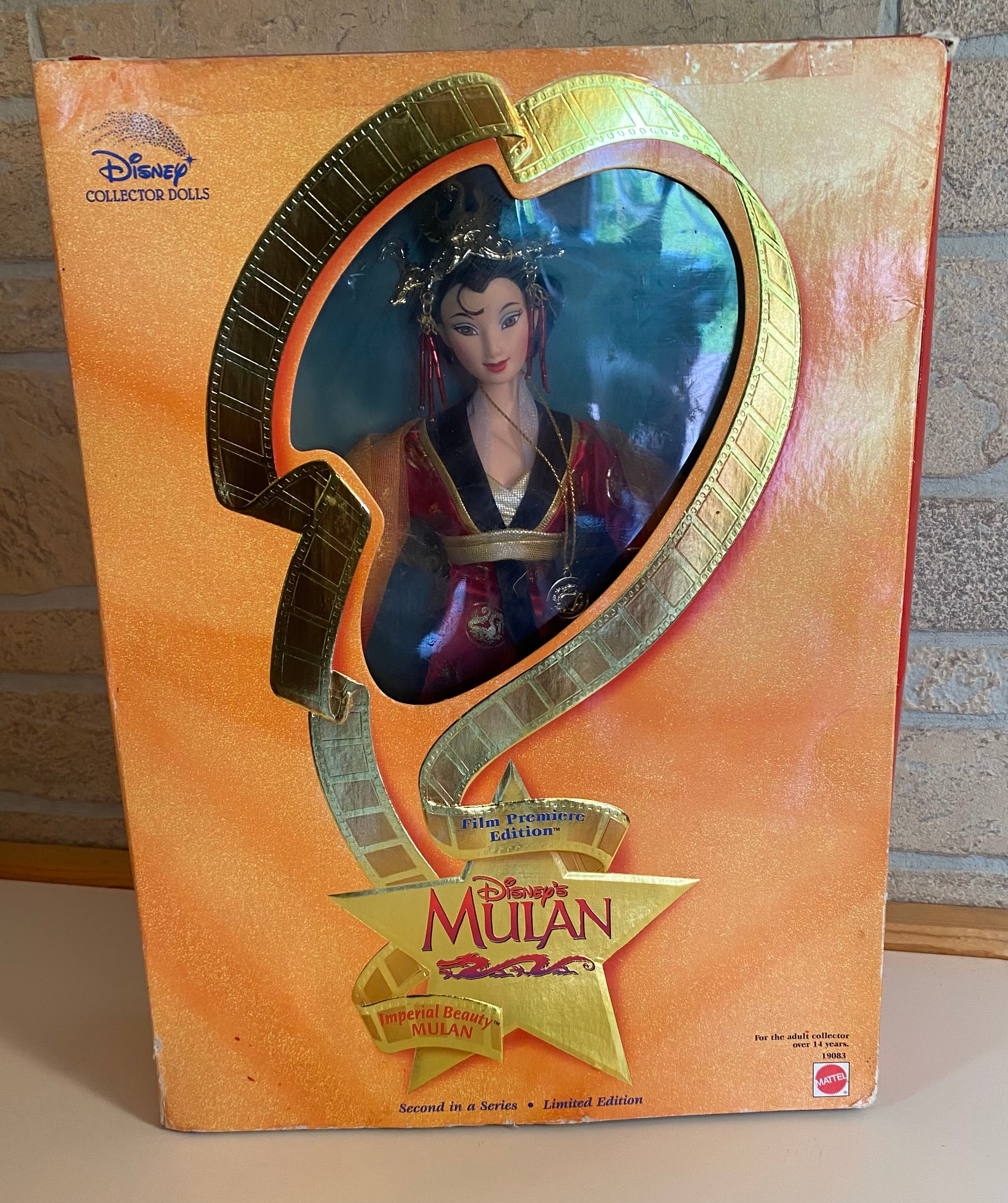 1998 Disney Collector Doll MULAN “Imperial Beauty”