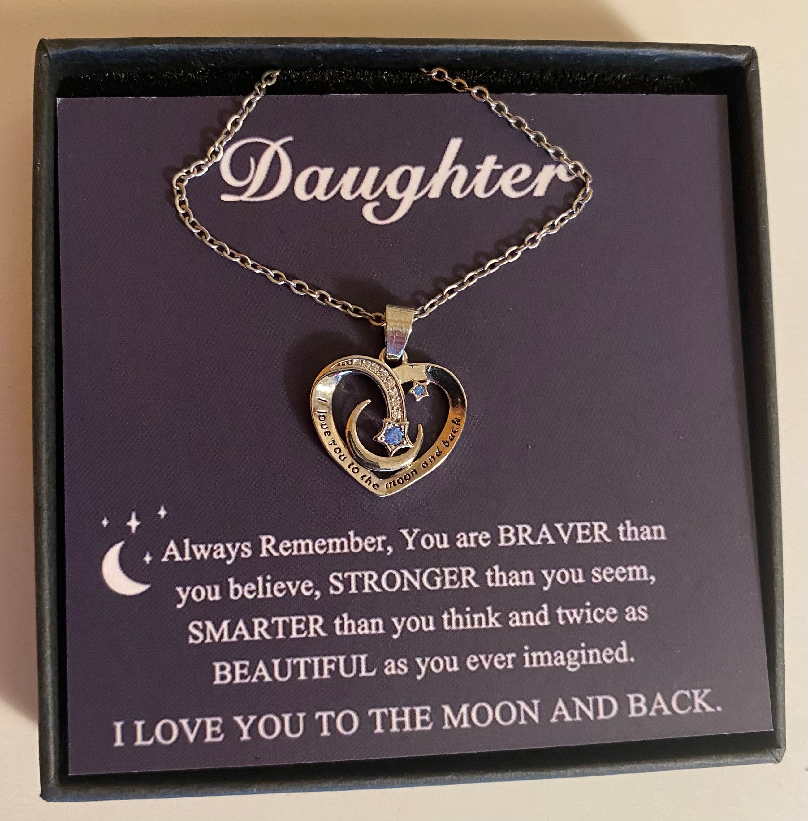 To My Daughter Necklace