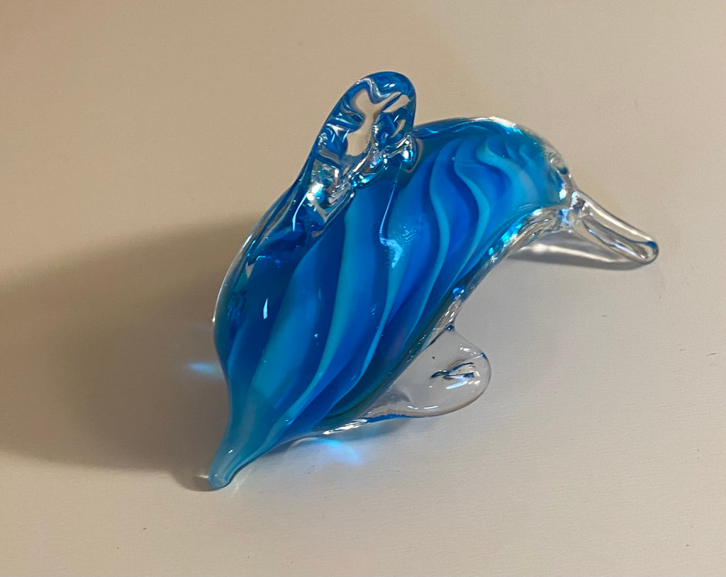 Art Glass Dolphin figurine