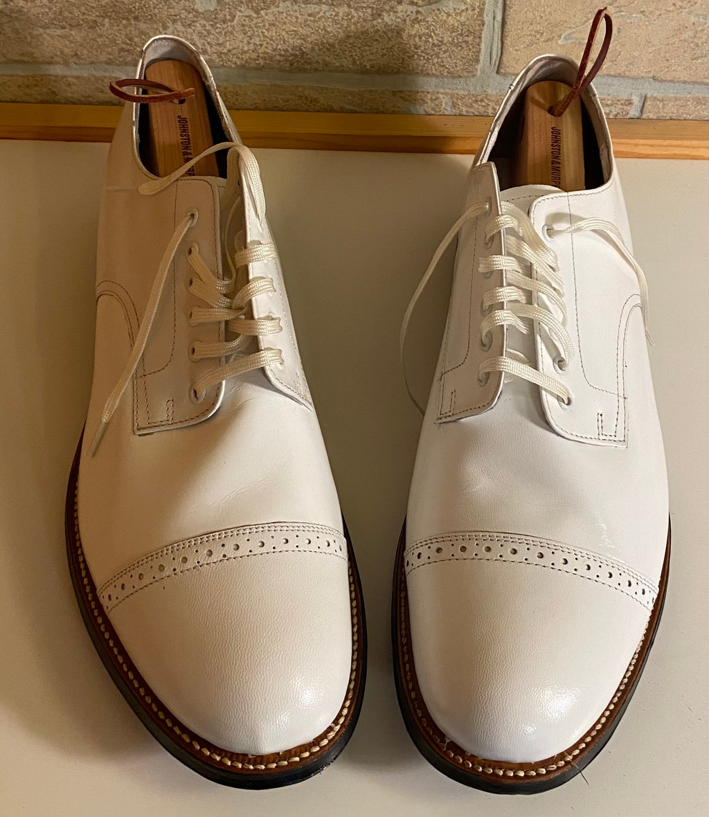 STACY ADAMS MADISON CAP TOE OXFORDS