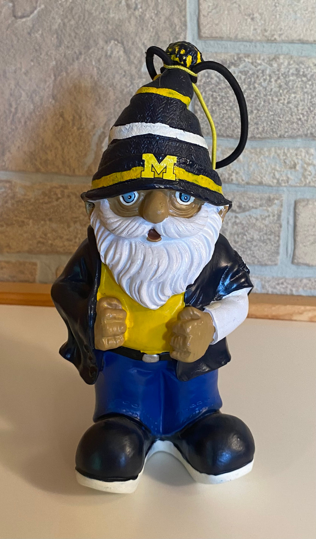 Michigan Wolverines Gnome ornament