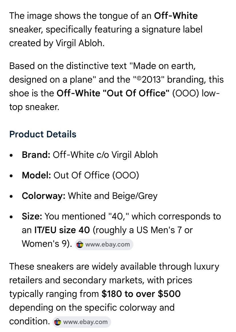 Off White Sneakers
