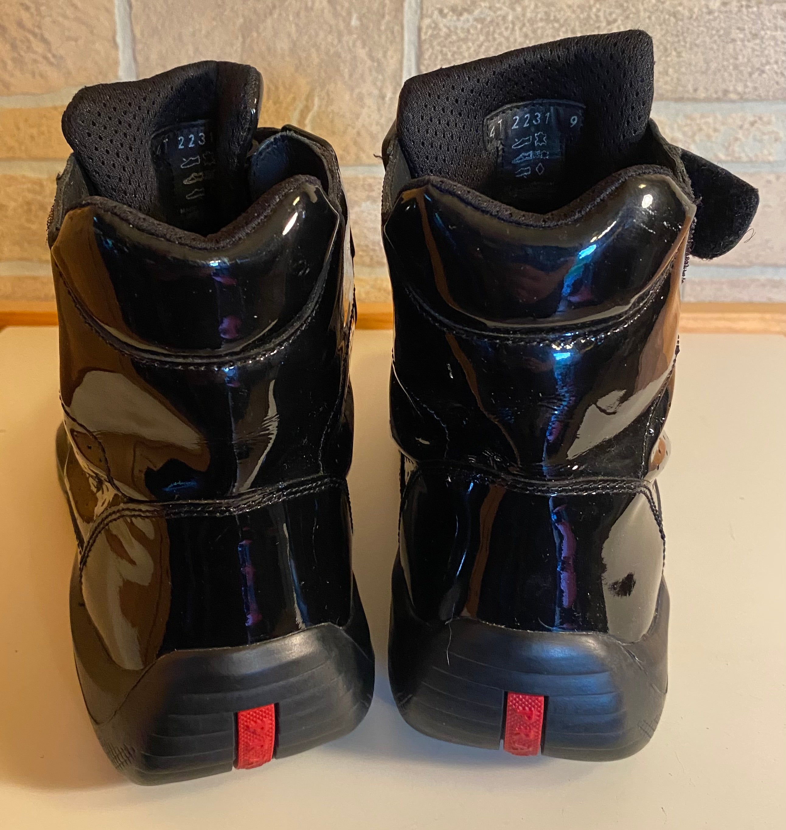 PRADA BLACK Patent Leather