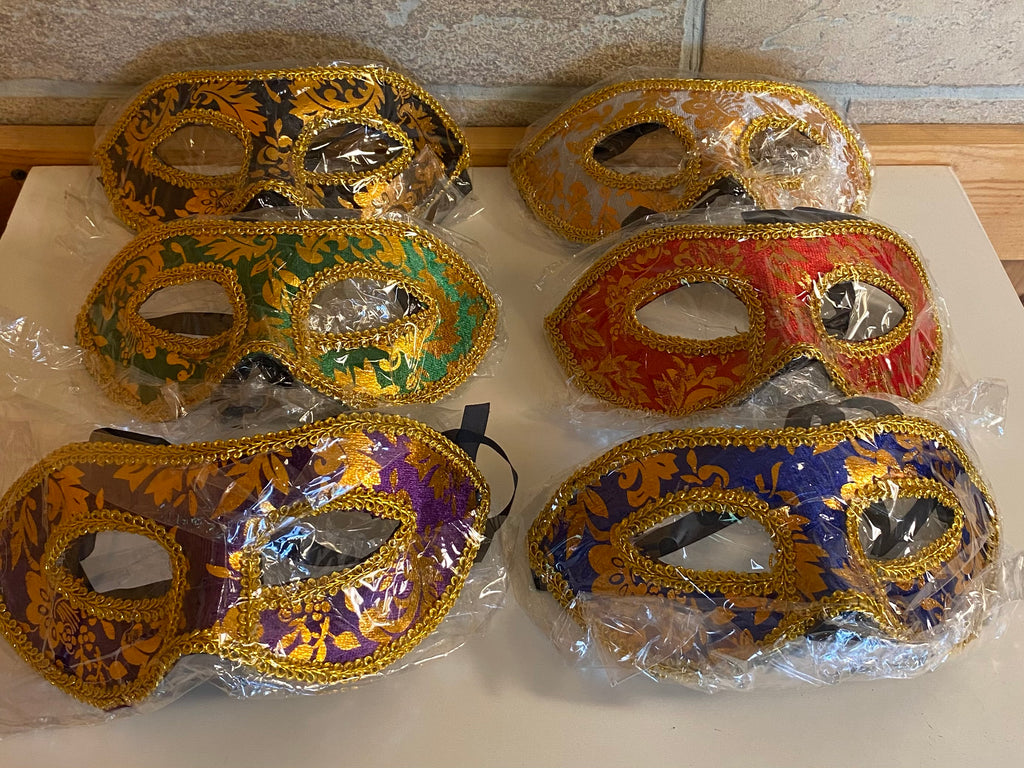 Venetian-style MASQUERADE MASKS
