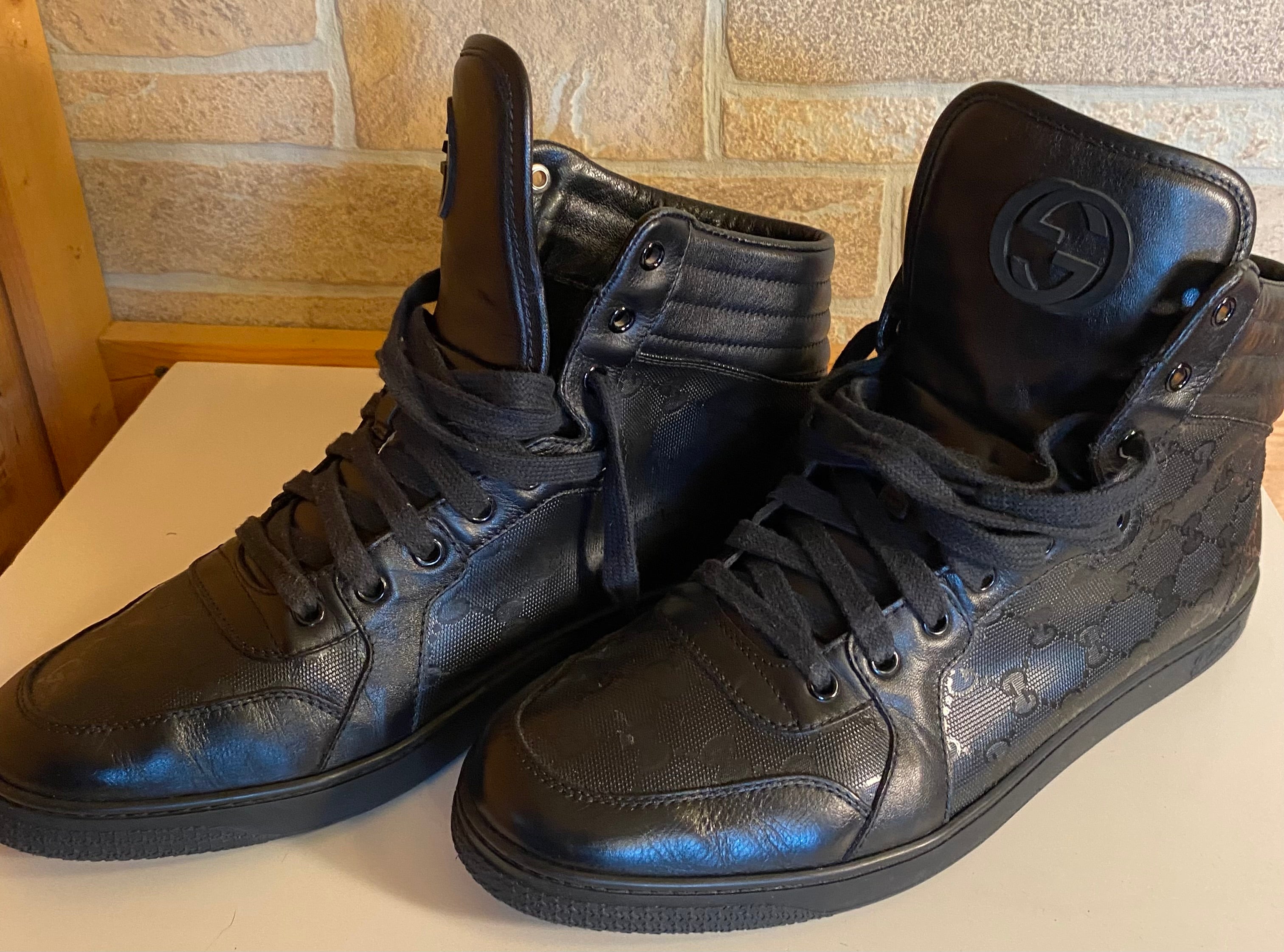 GUCCI GG IMPRIME CODA HIGH TOP