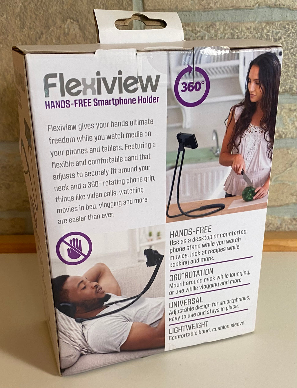 FLEXVIEW HANDS-FREE SMARTPHONE HOLDER