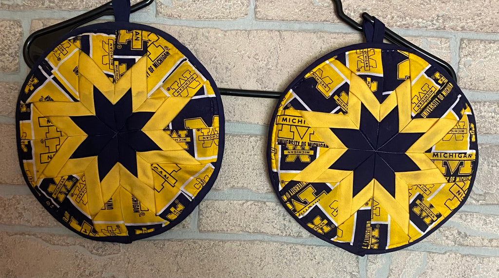 Michigan Wolverines pan pads