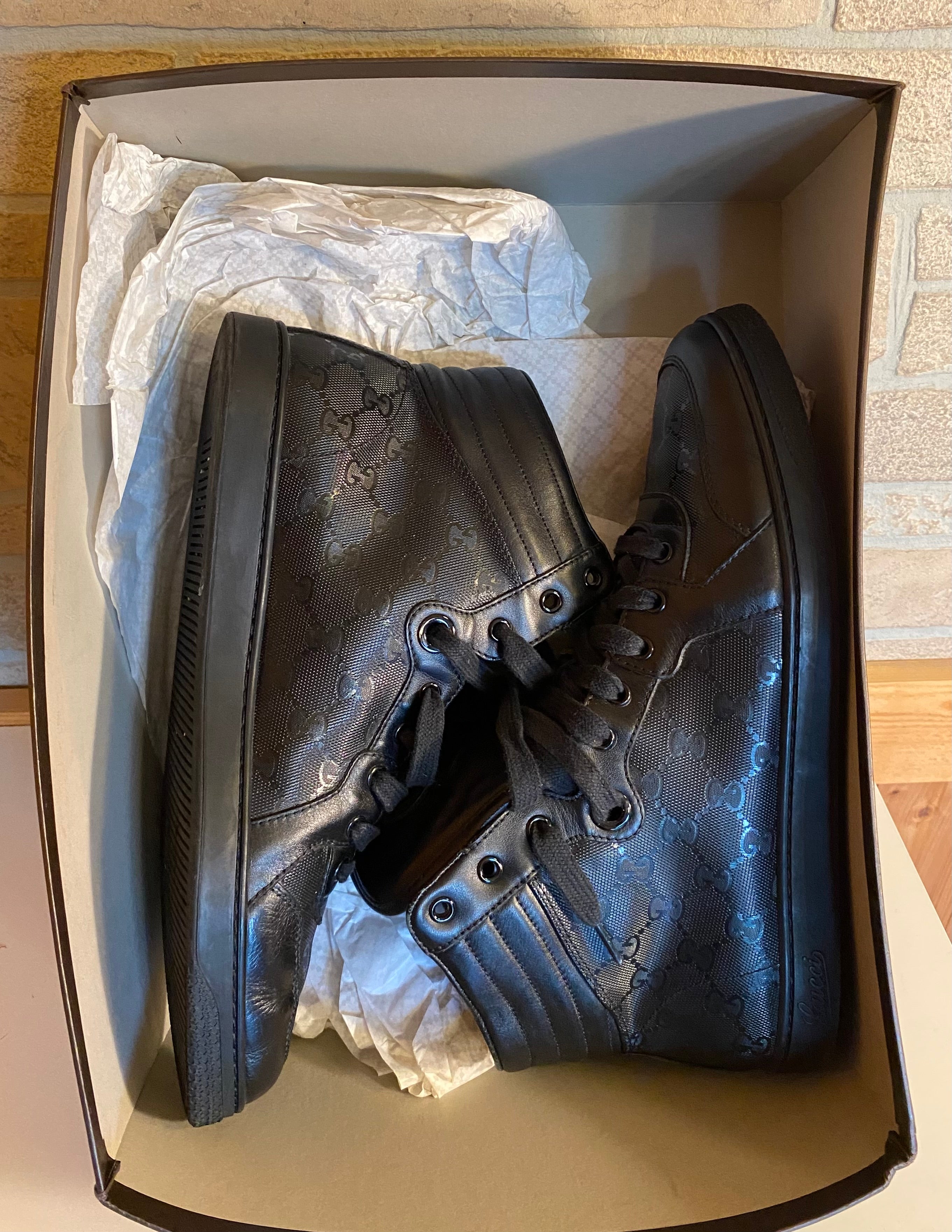 GUCCI GG IMPRIME CODA HIGH TOP