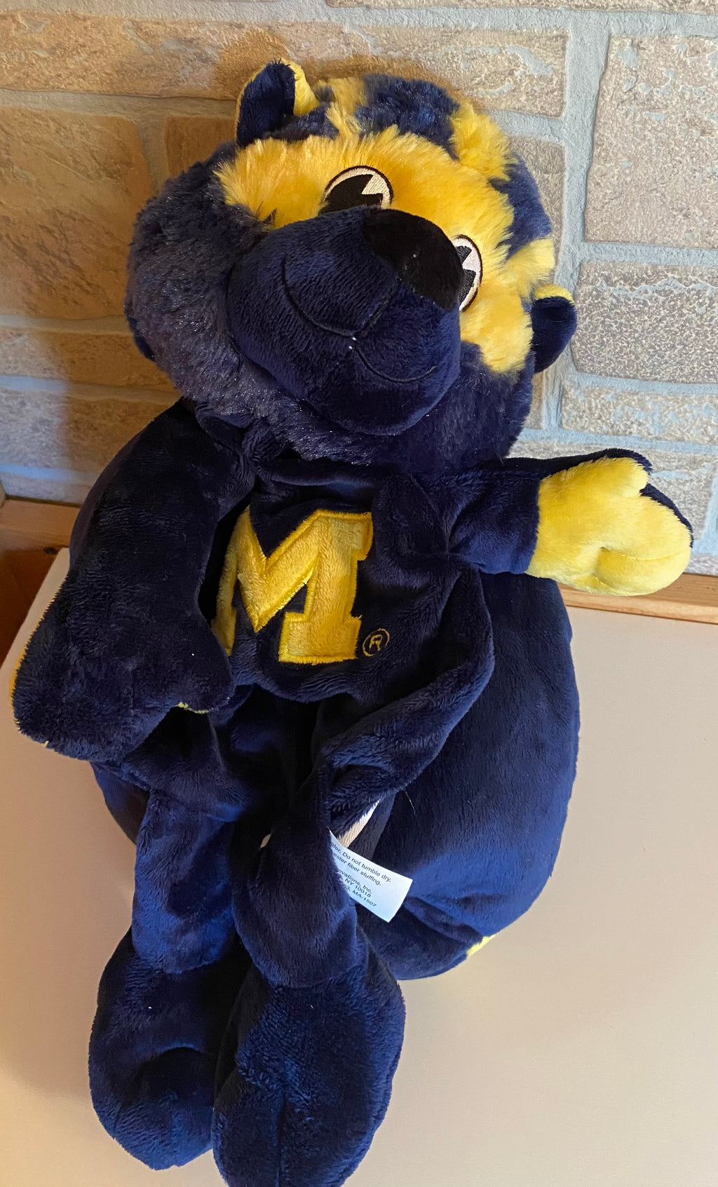 Michigan Wolverines Reversible Plush Toy