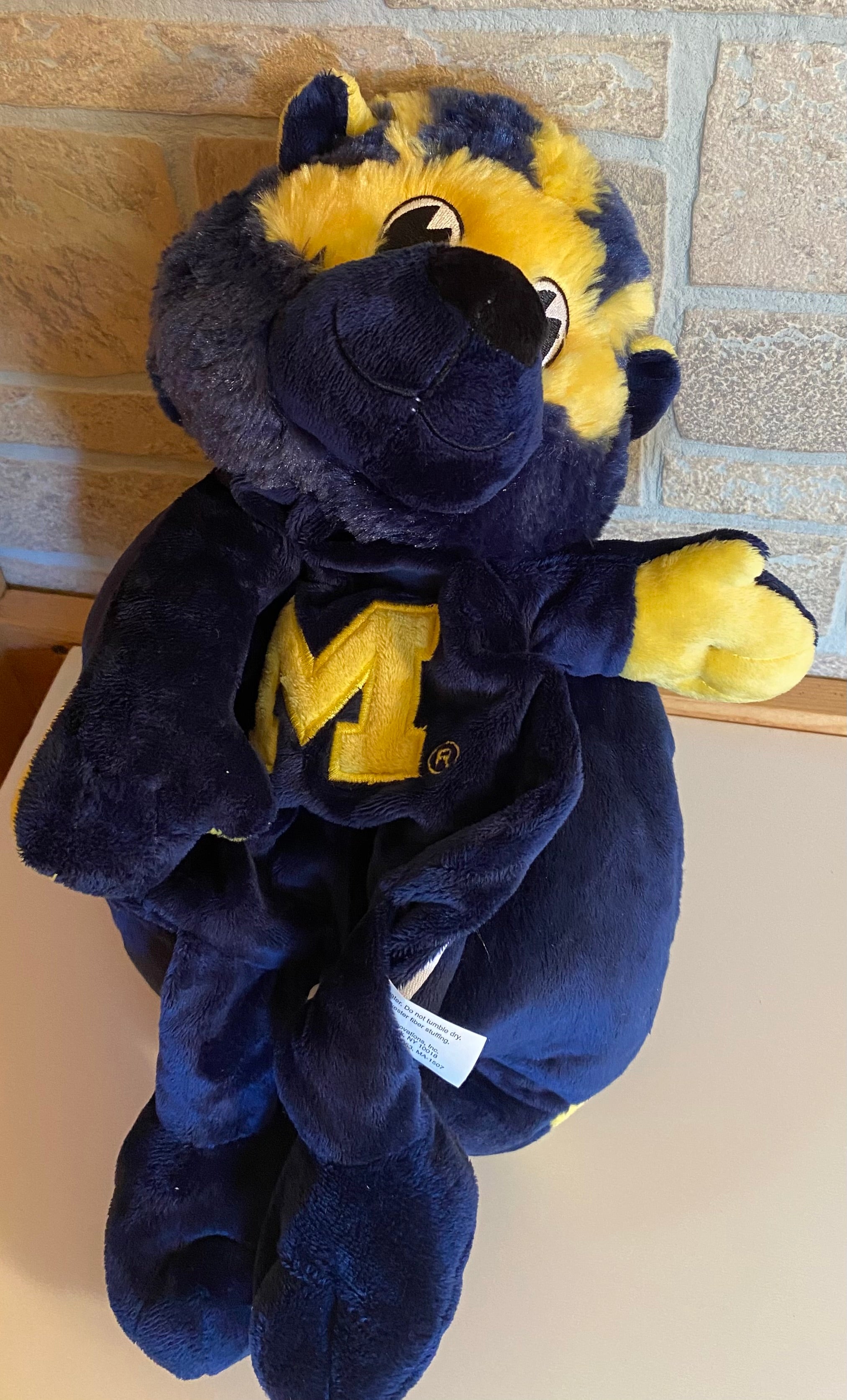 Michigan Wolverines Reversible Plush Toy