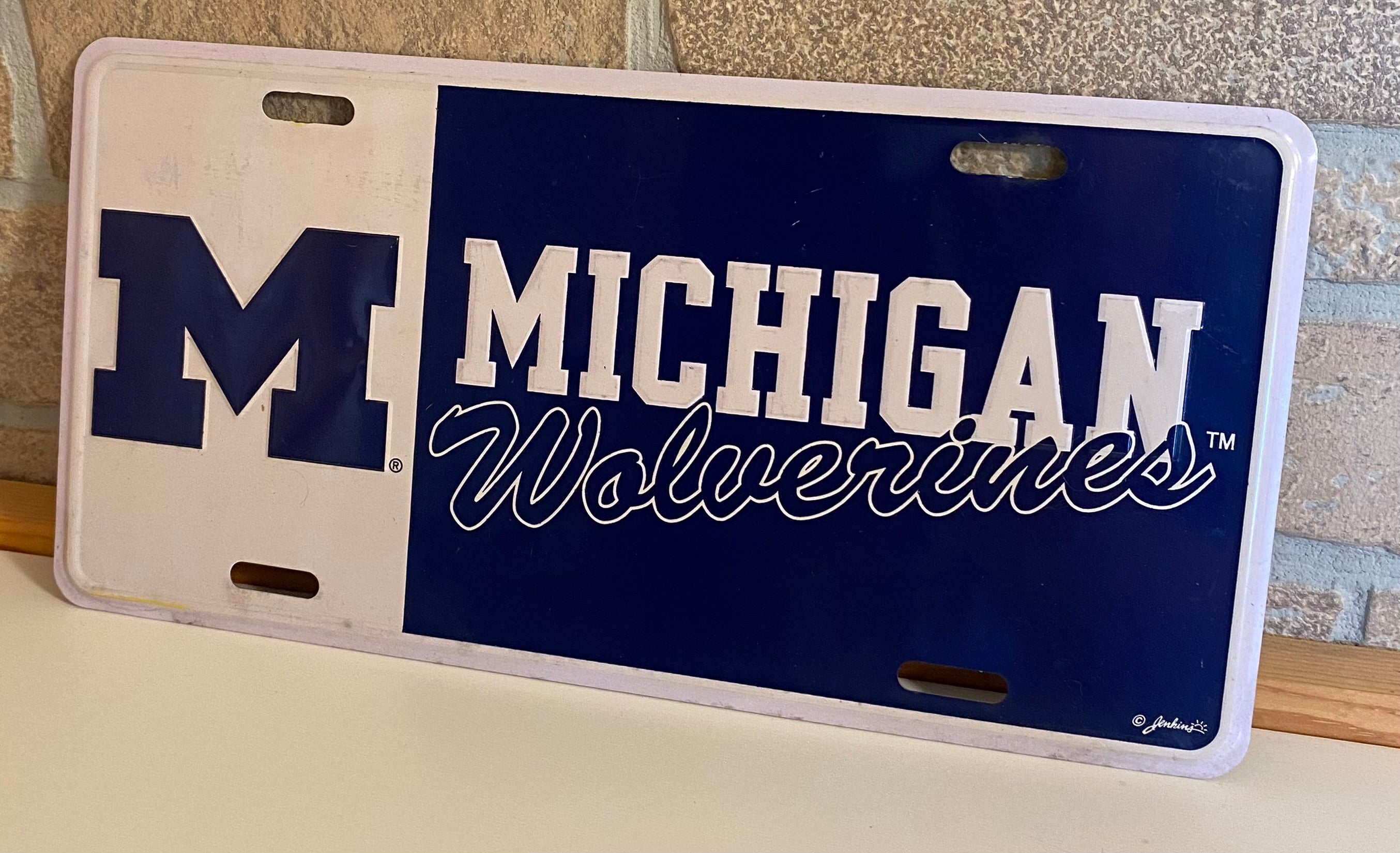 Michigan Wolverines License Plate
