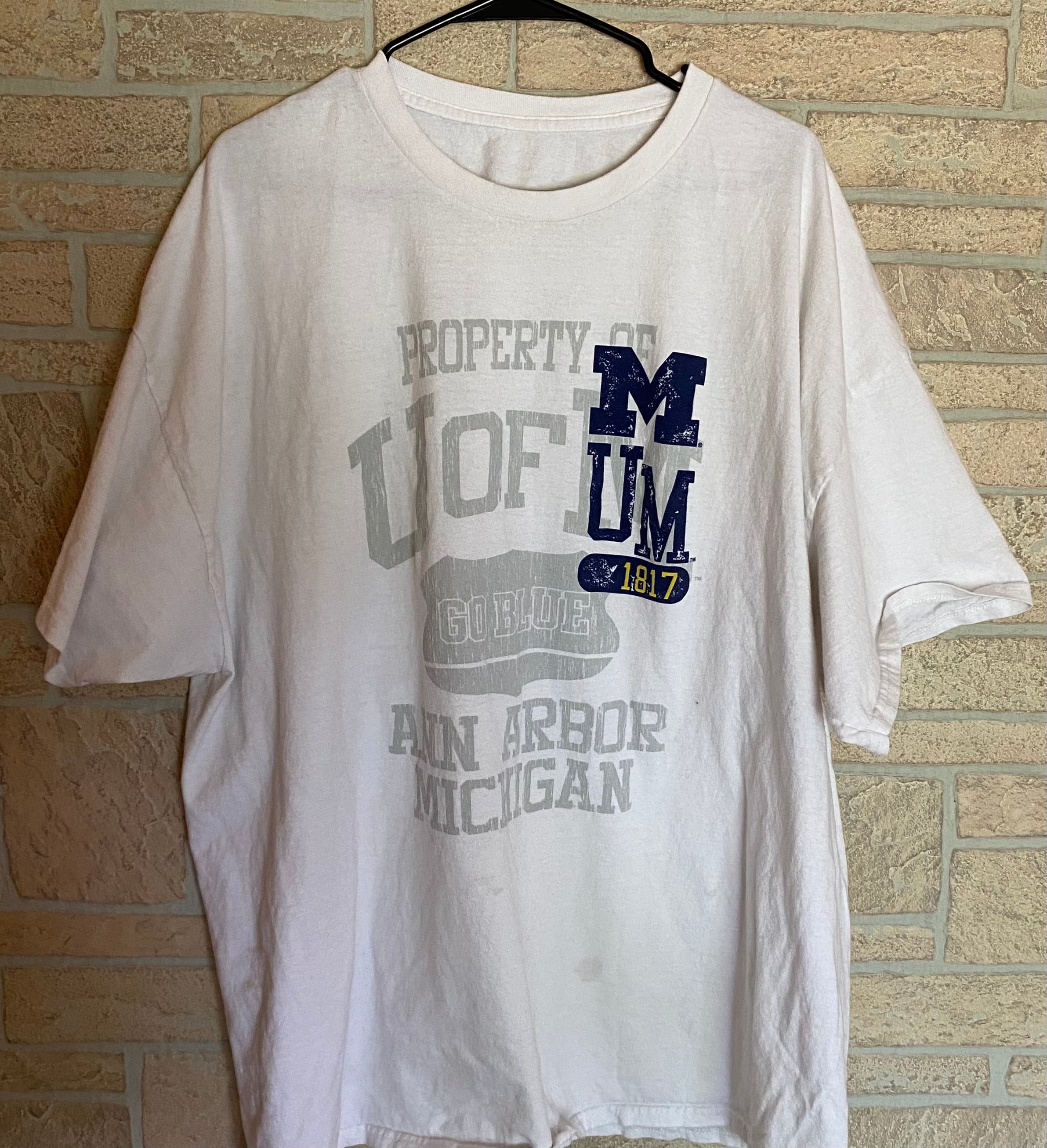 Michigan Wolverines shirts 3-2XL set