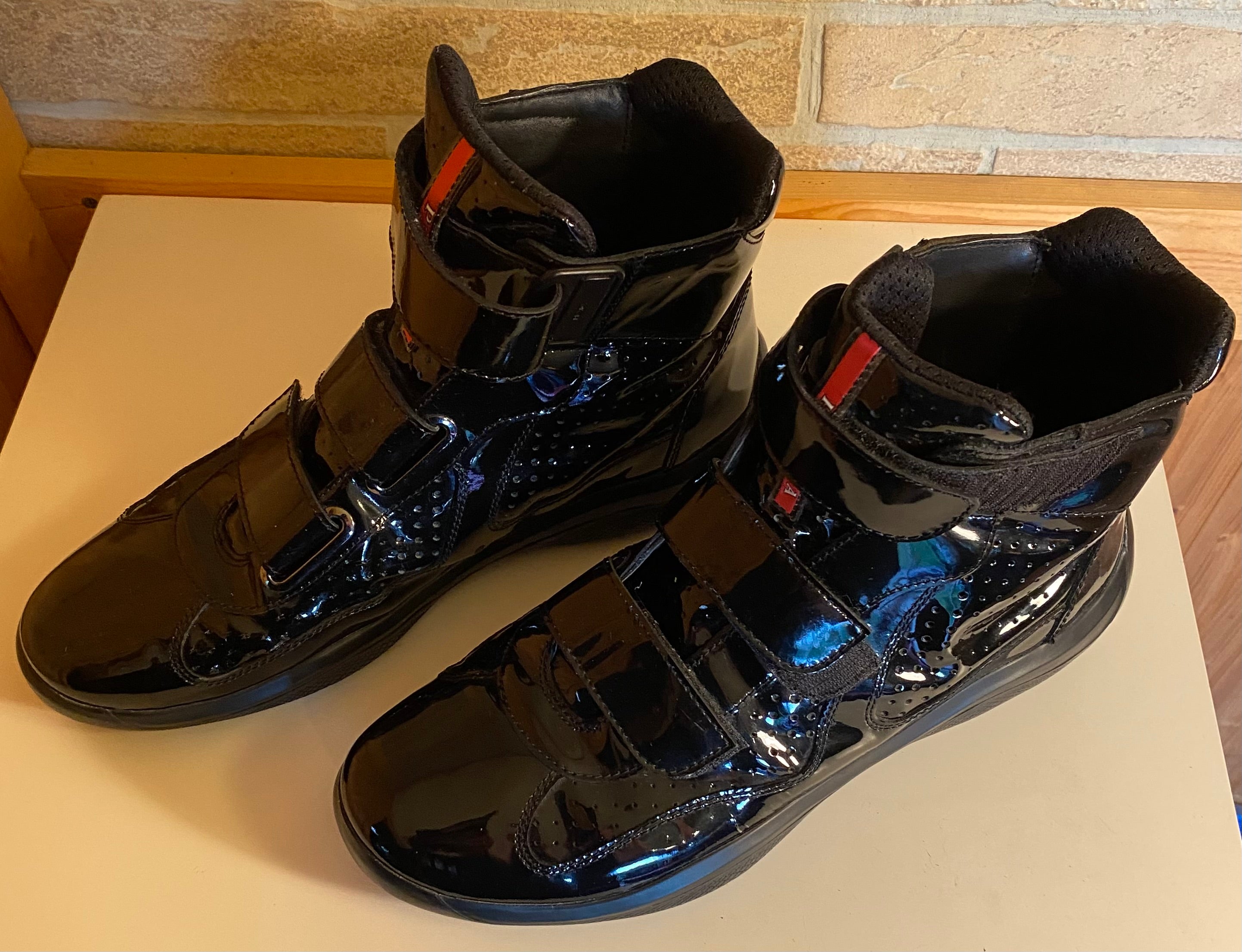 PRADA BLACK Patent Leather