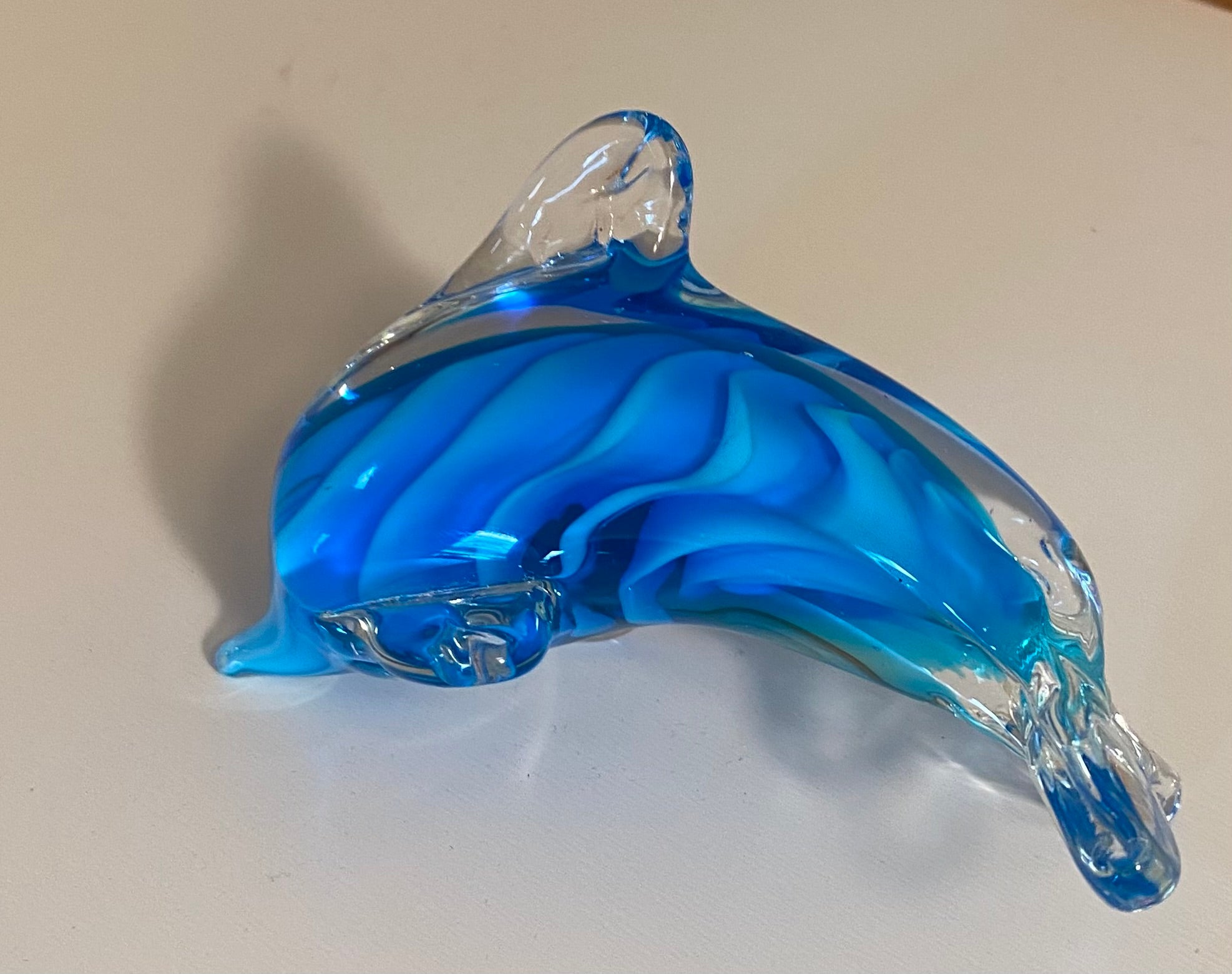 Art Glass Dolphin figurine