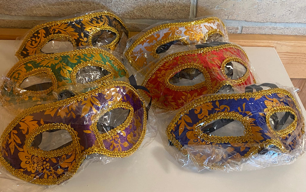Venetian-style MASQUERADE MASKS