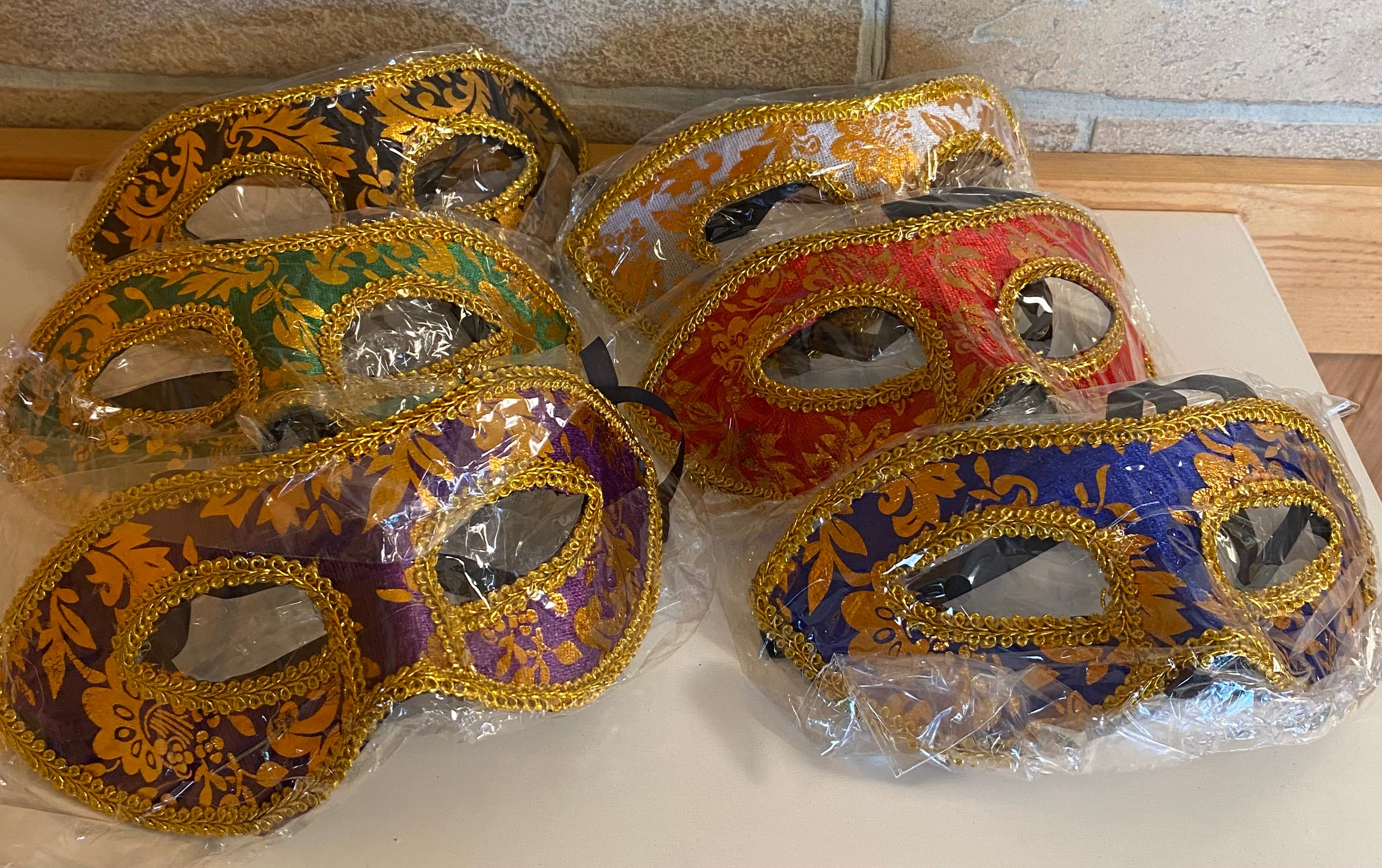 Venetian-style MASQUERADE MASKS