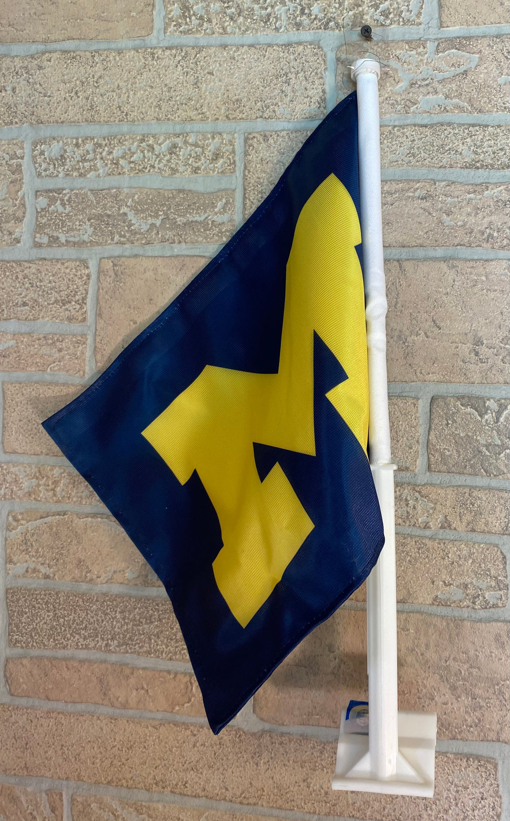 Michigan Wolverines Car Flag