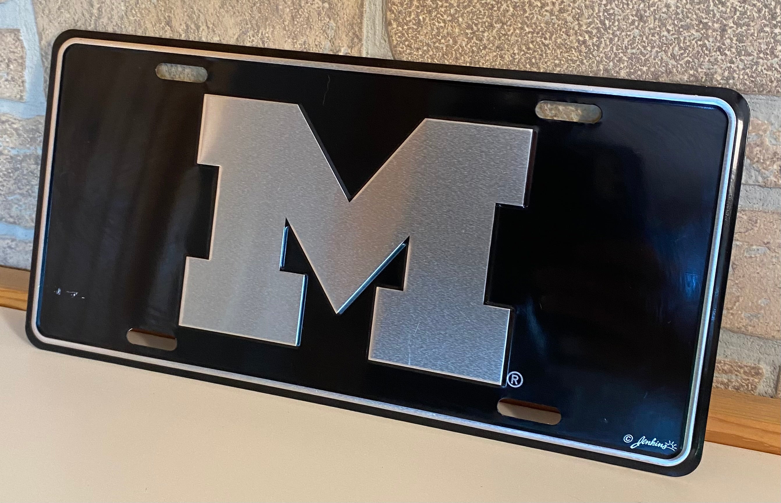 Michigan Wolverines License Plate