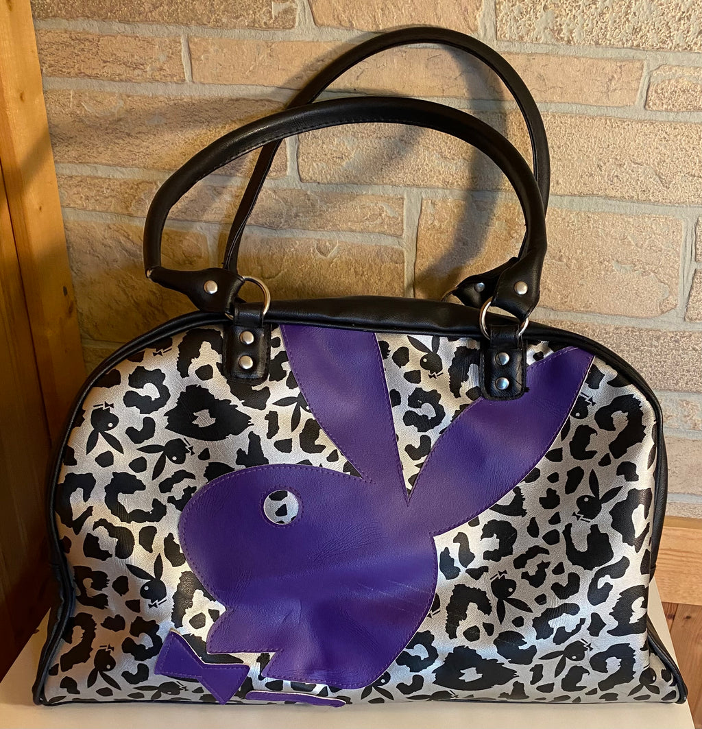 Vintage Y2K PLAYBOY BUNNY BOWLER HANDBAG