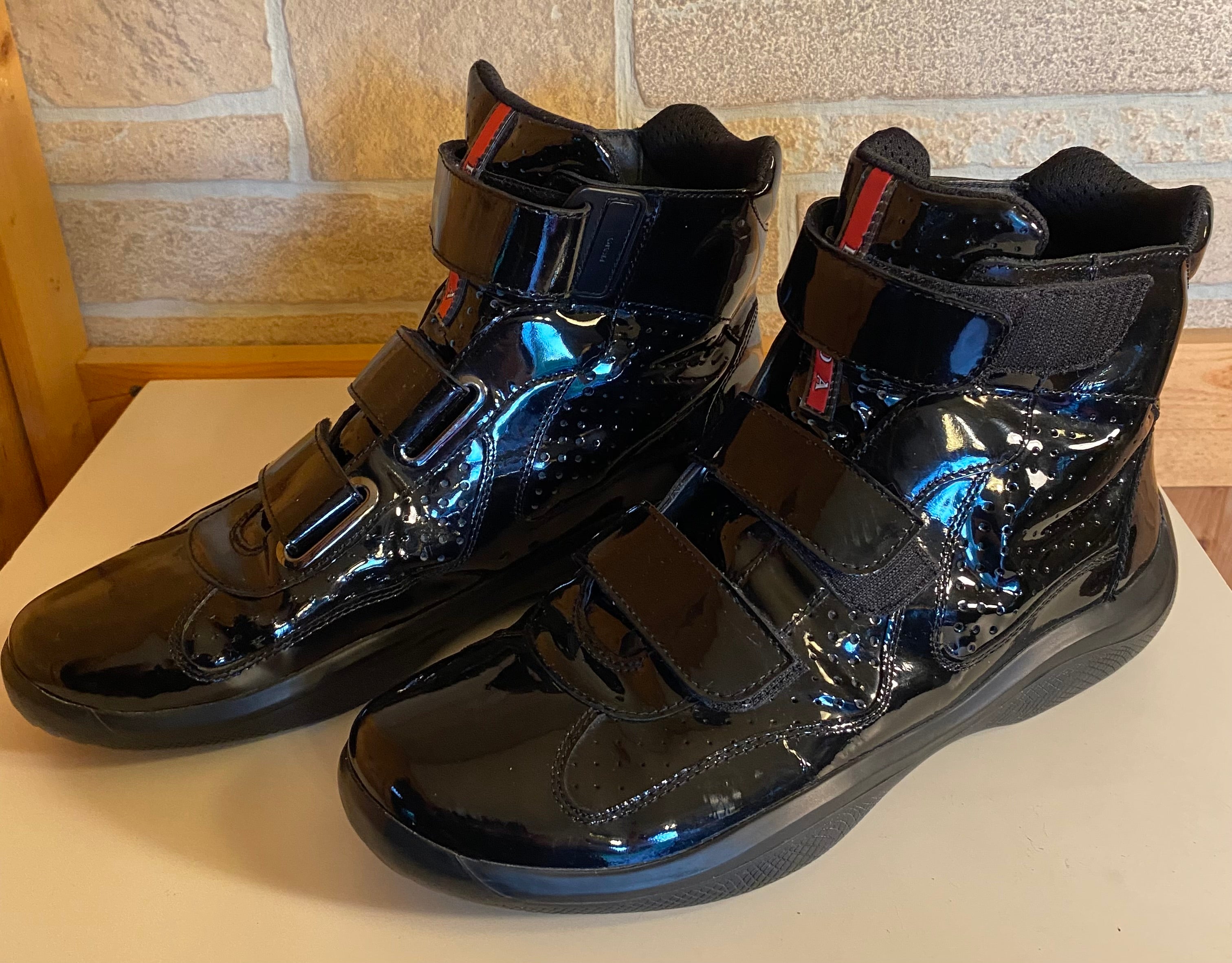 PRADA BLACK Patent Leather