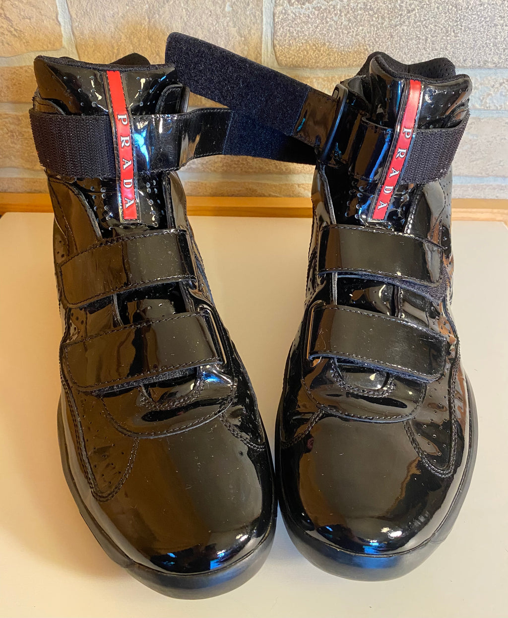 PRADA BLACK Patent Leather