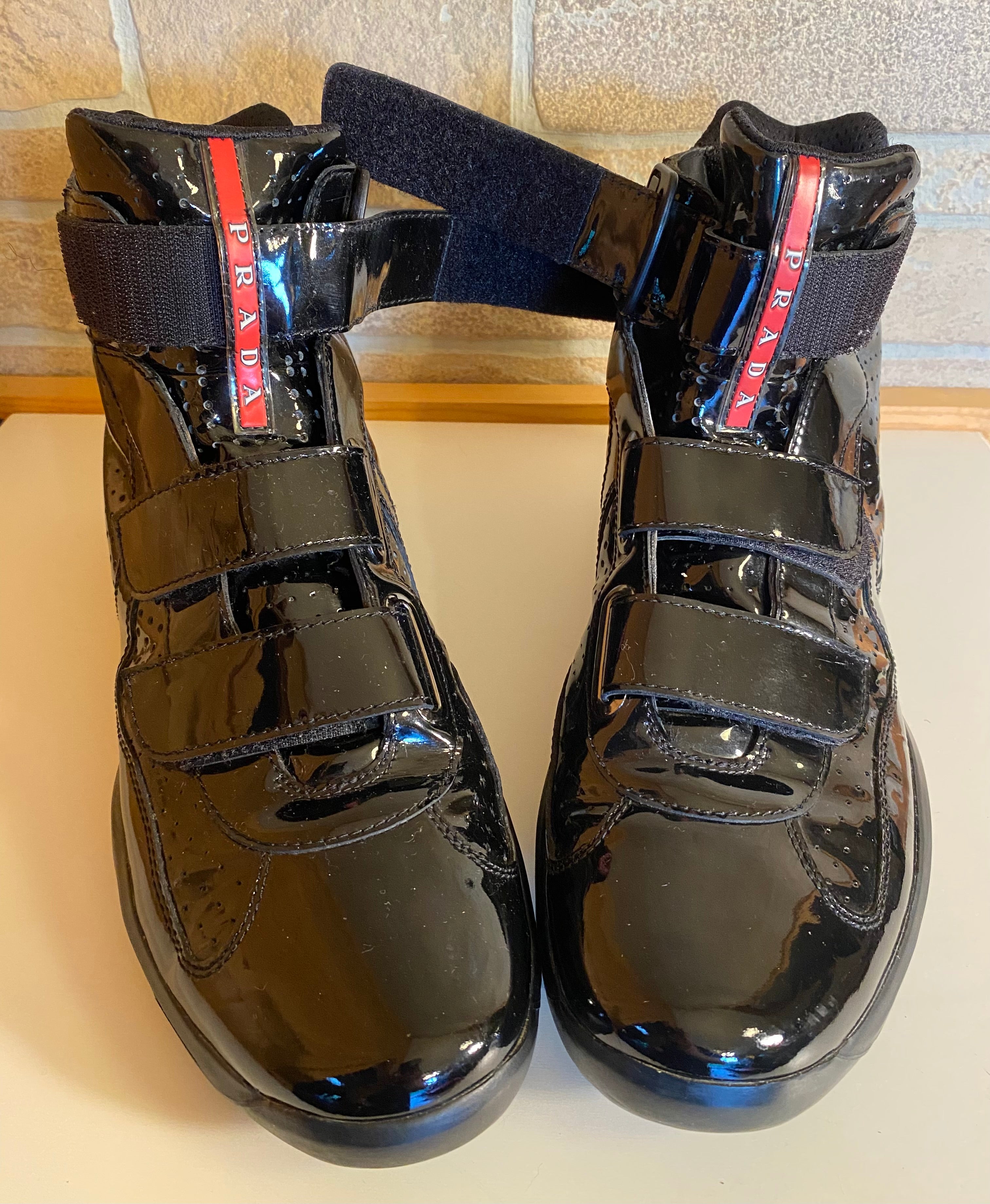 PRADA BLACK Patent Leather